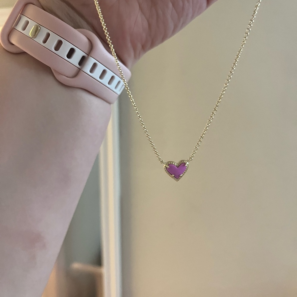 Kendra Scott Gold Ari Heart Necklace